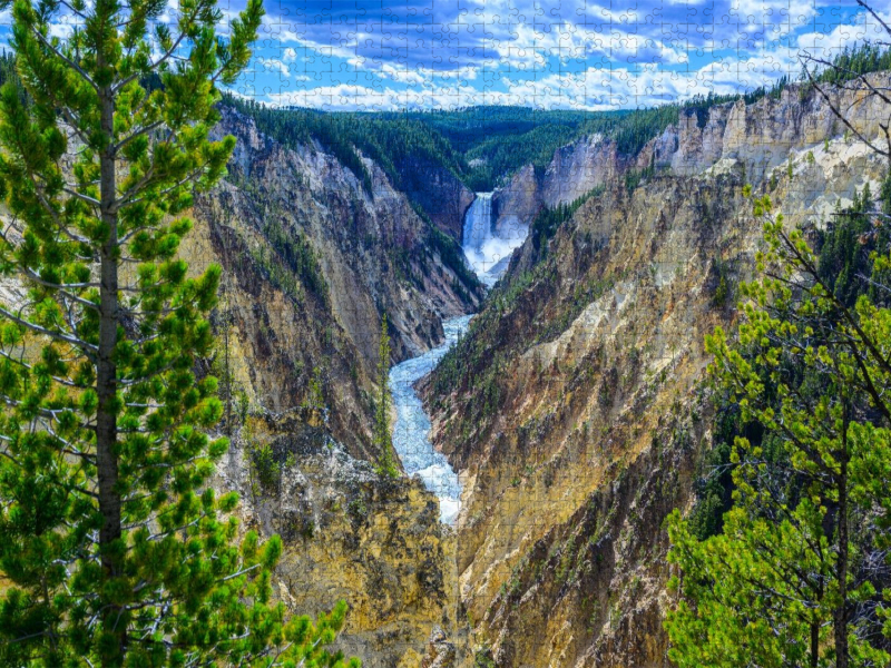 Grand Canyon of the Yellowstone, Wyoming