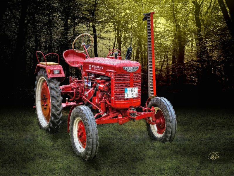 Oldtimer Traktor McCormick