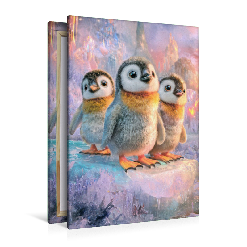Drollige Pinguine