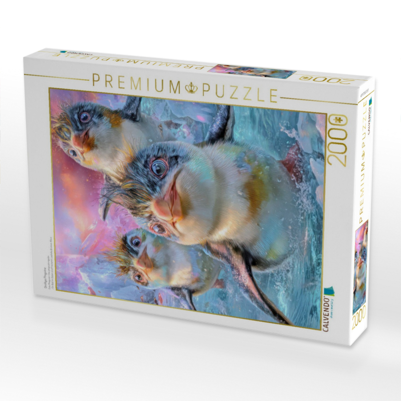 Drollige Pinguine