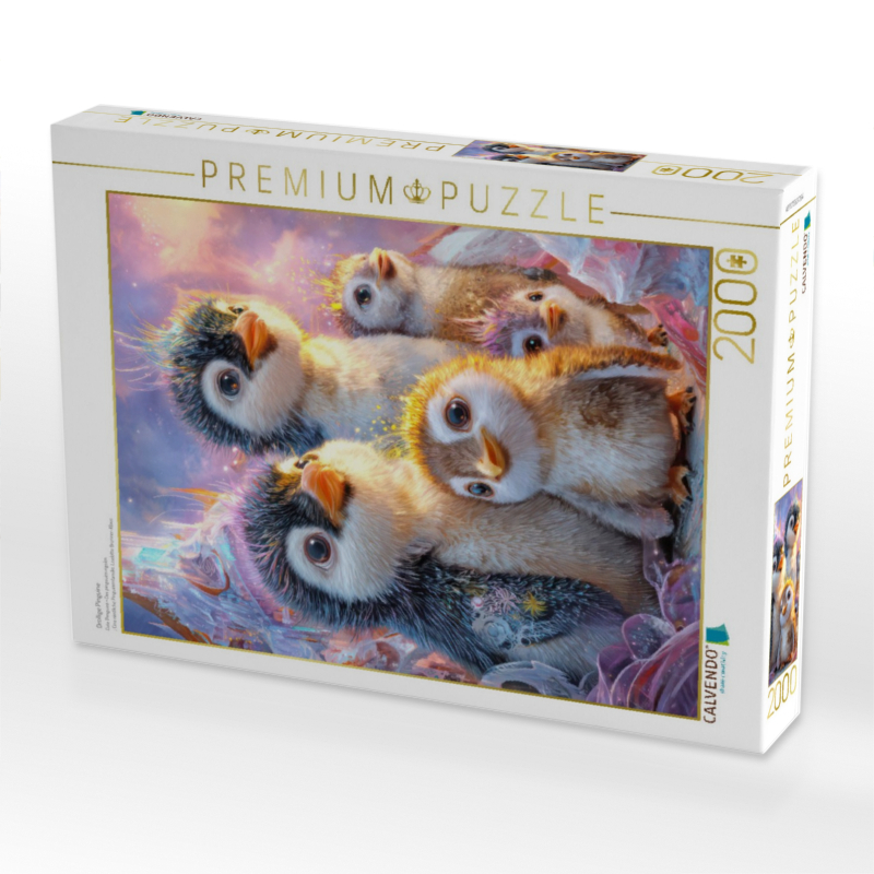 Drollige Pinguine