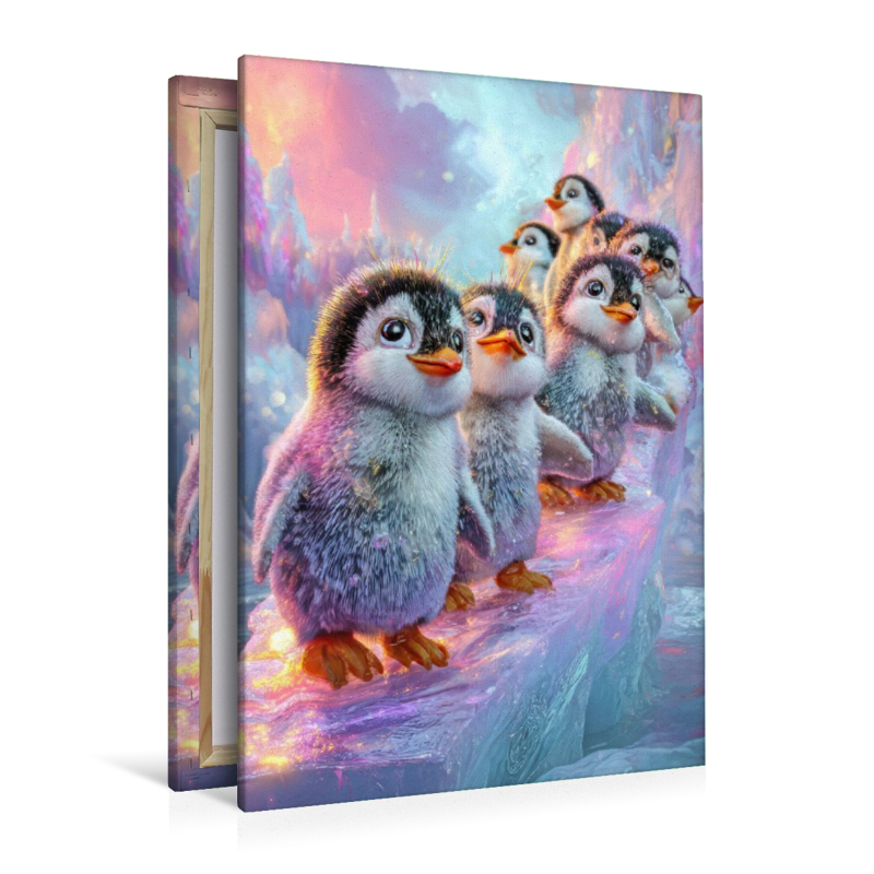Drollige Pinguine