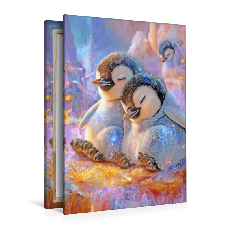 Drollige Pinguine
