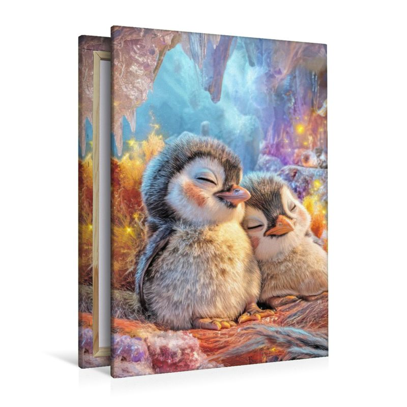 Drollige Pinguine
