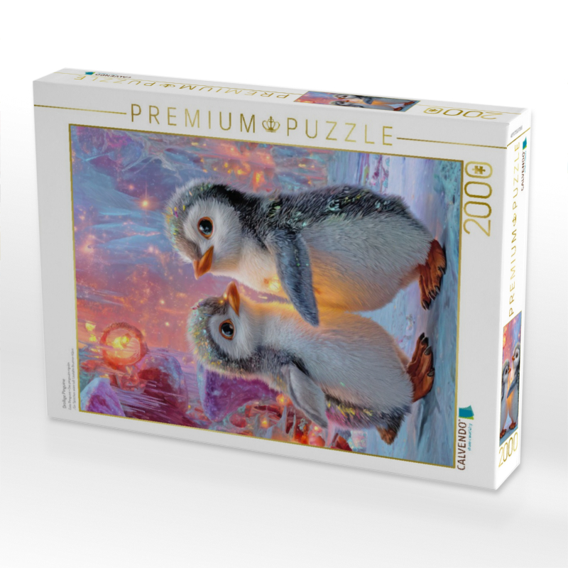 Drollige Pinguine