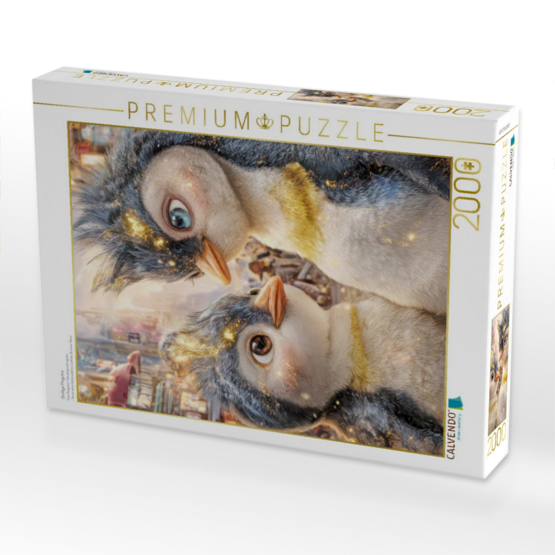 Drollige Pinguine