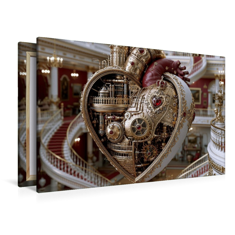 Königliches Steampunk-Herz