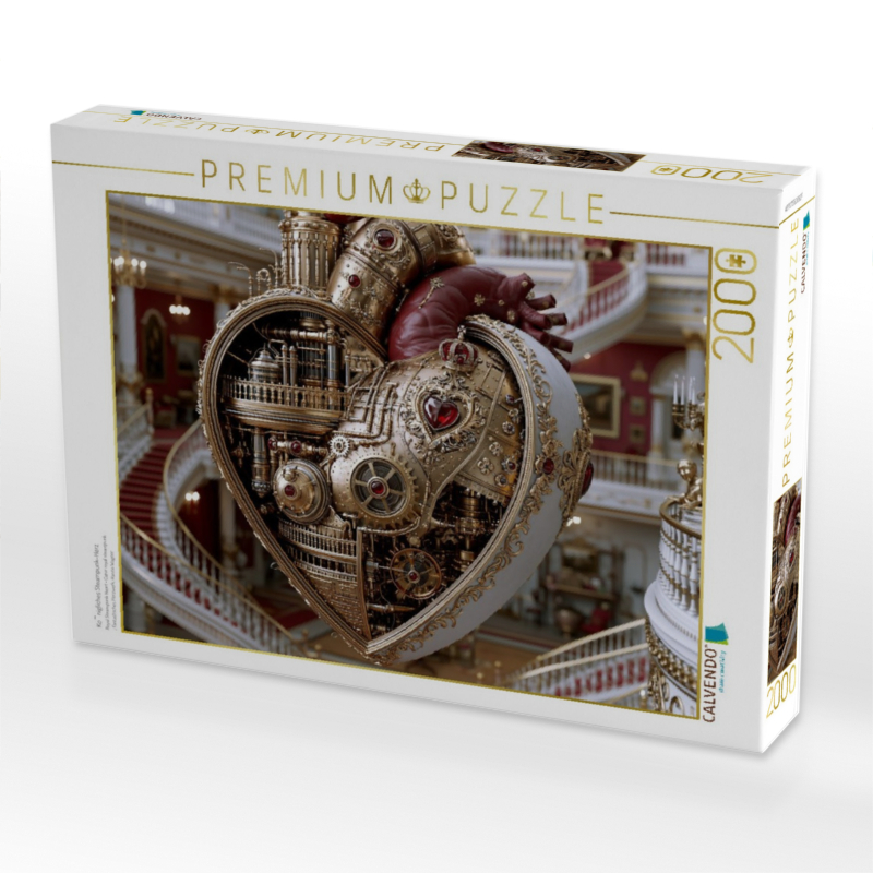 Königliches Steampunk-Herz