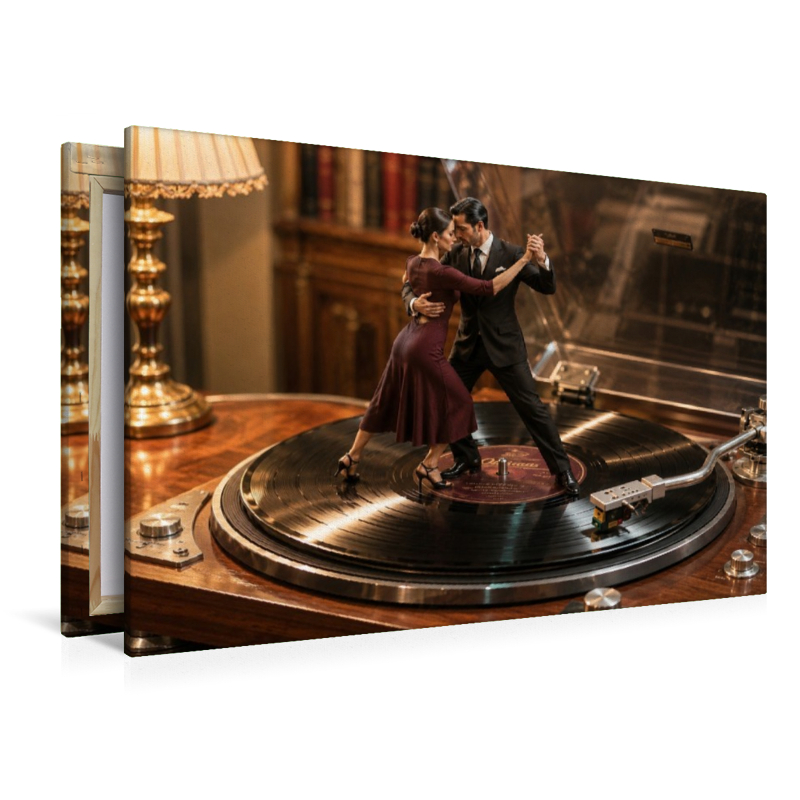 Tango auf schwarzem Vinyl