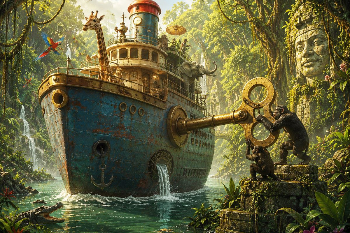 Der Dschungeldampfer