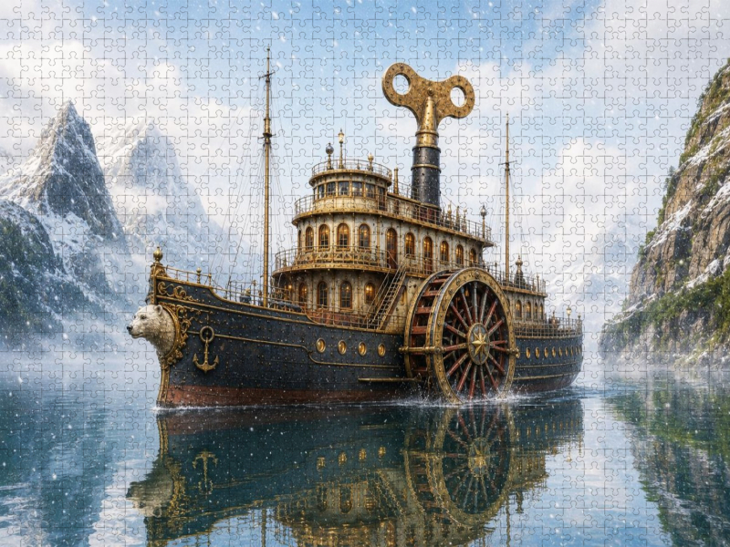 Der Polardampfer
