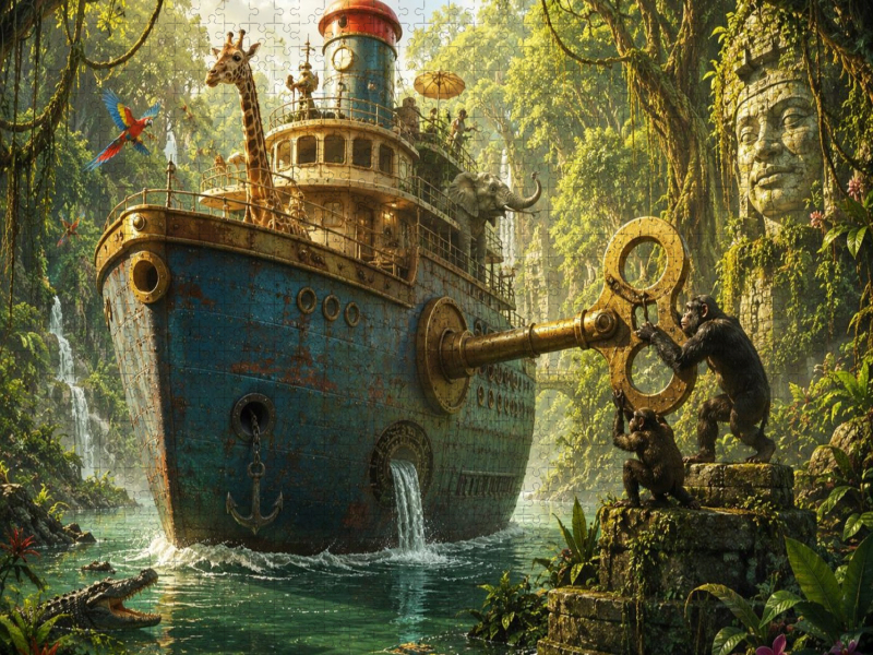 Der Dschungeldampfer