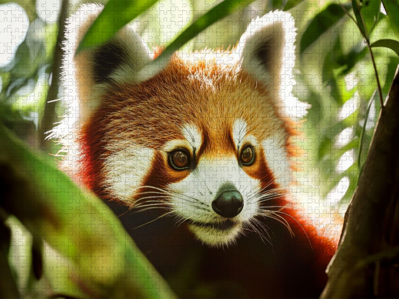 Roter Panda - Im Herzen des Bambuswaldes