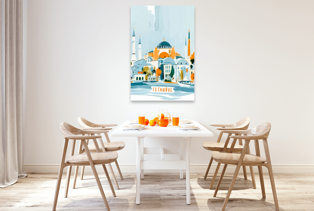 Istanbul mit der Hagia Sophia
