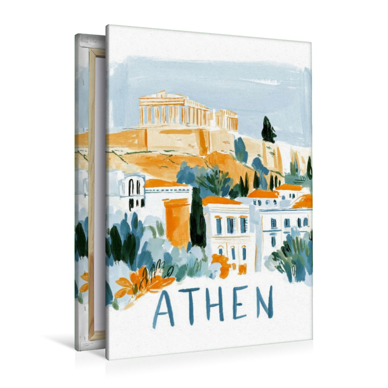 Athen mit Parthenon auf der Akropolis