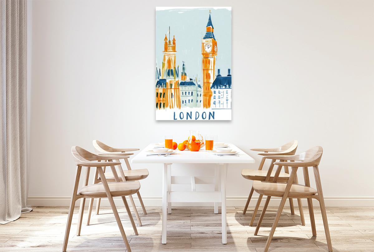 London mit Big Ben und dem Palace of Winchester