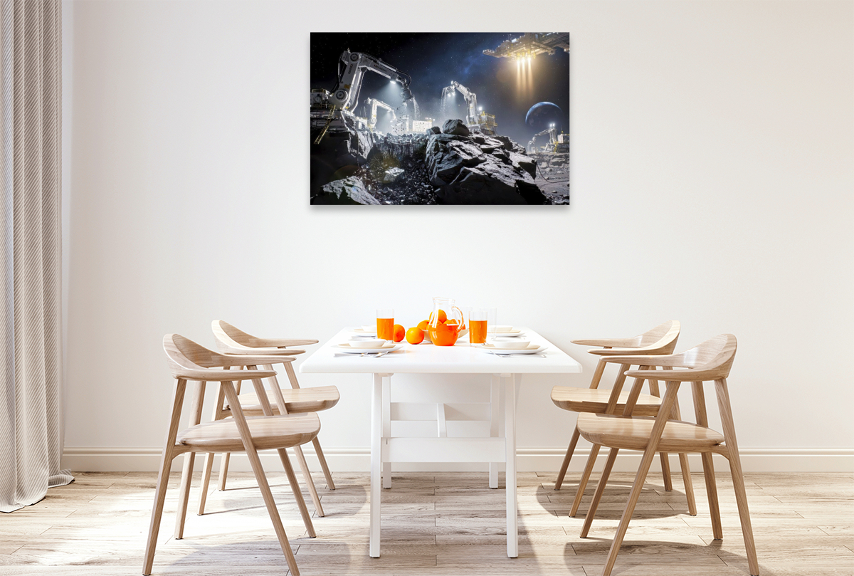 Asteroiden als Schatzkammern.
