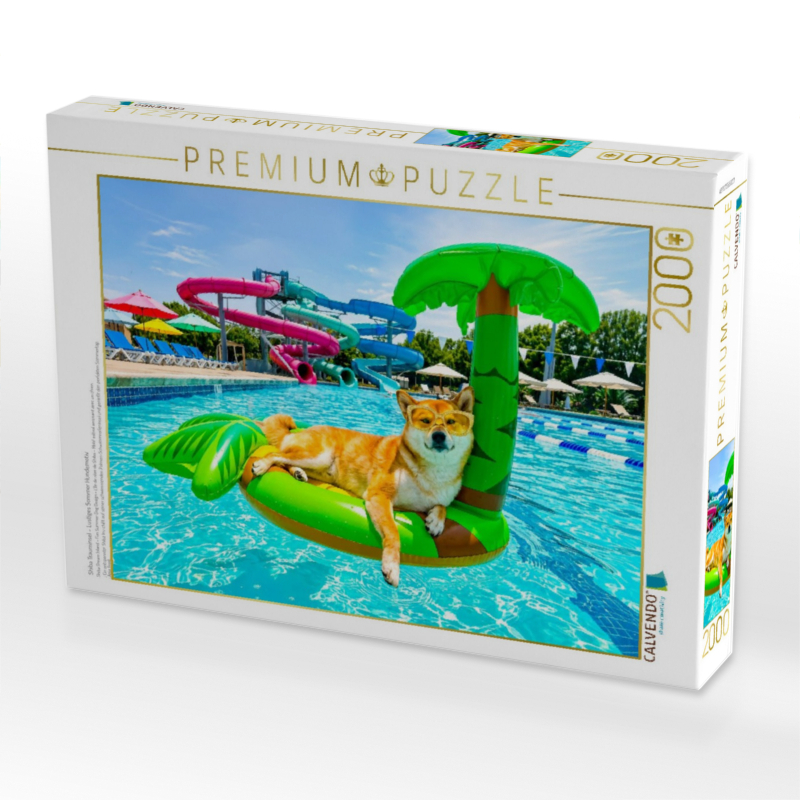Shiba Trauminsel – Lustiges Sommer Hundemotiv