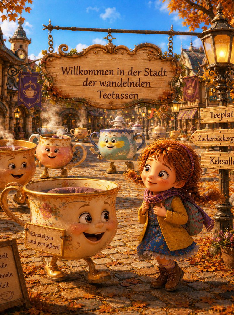 Die fröhlichen Teetassen