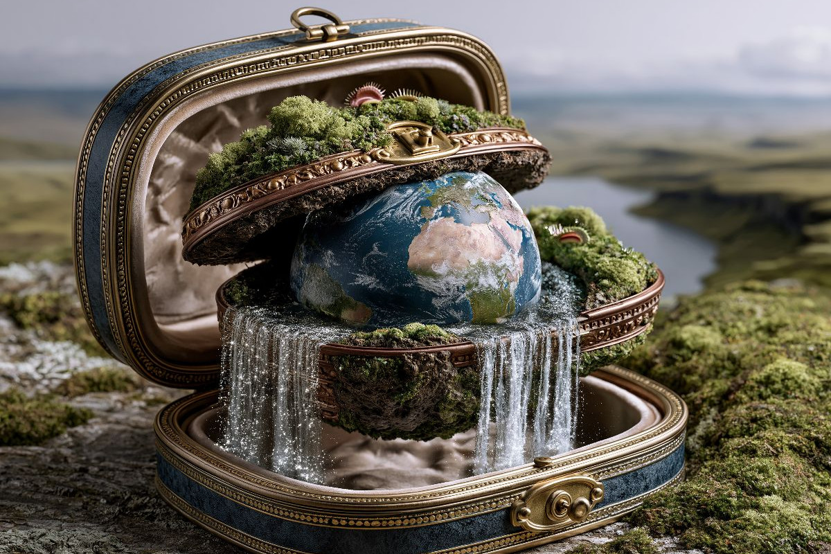 Der Planet im Schmuckkästchen der Wasserfälle