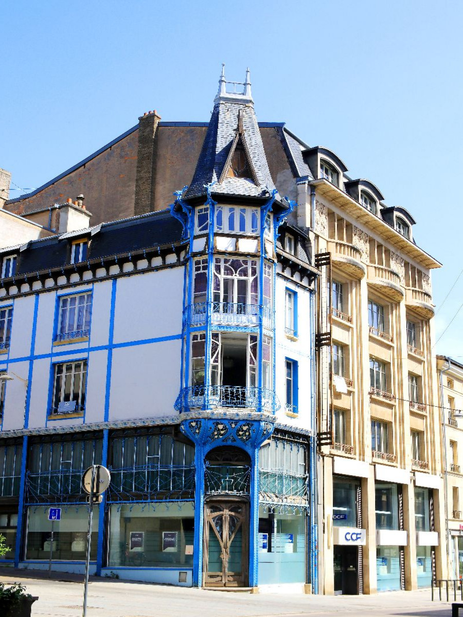Wohn- und Geschäftshaus, Rue Bénit in Nancy