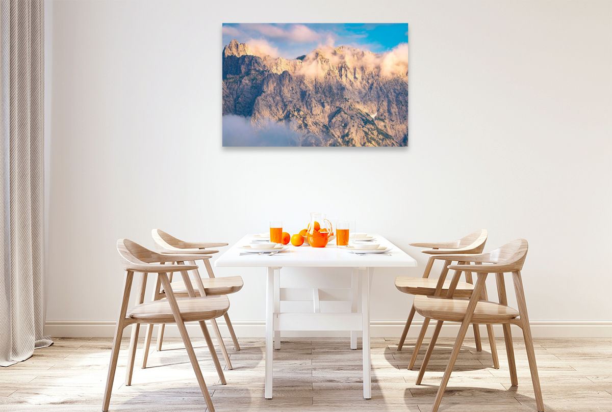 Karwendel in Wolken