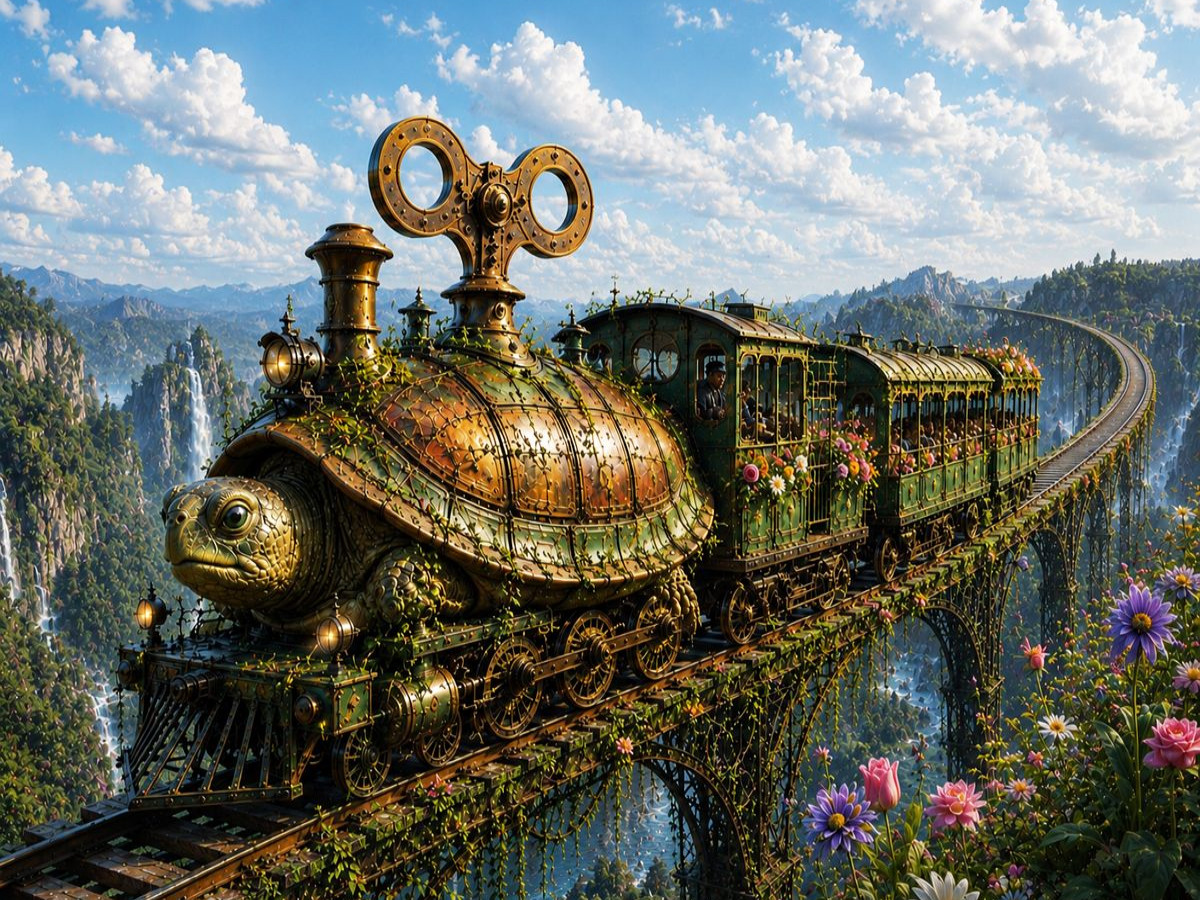 Der Schildkrötenexpress