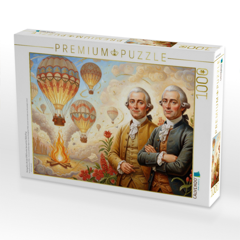Montgolfier-Brüder (1783) erster bemannter Ballonflug