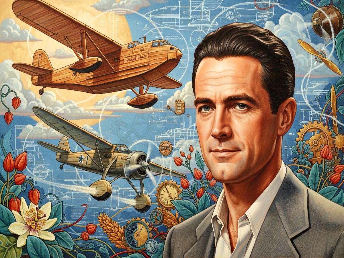 Howard Hughes (1905–1976) US-amerikanischer Pilot
