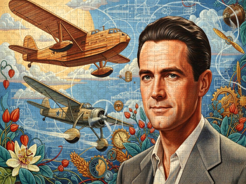 Howard Hughes (1905–1976) US-amerikanischer Pilot
