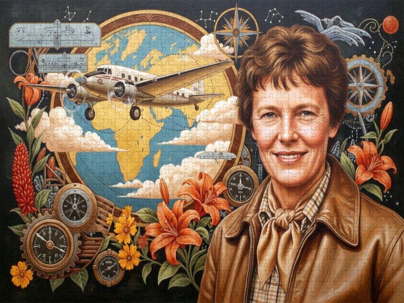 Amelia Earhart (1897– 1937) amerikanische Pilotin