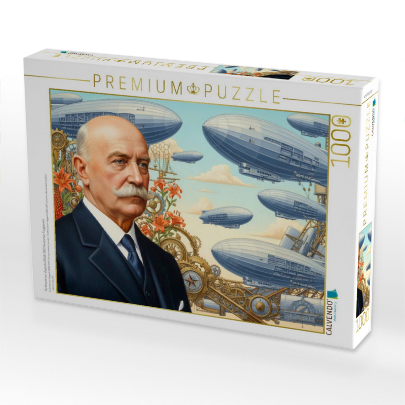 Ferdinand von Zeppelin (1838–1917) Deutscher Flugpionier
