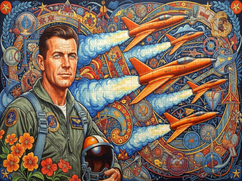 Chuck Yeager (1923–2020) US-amerikanischer Testpilot