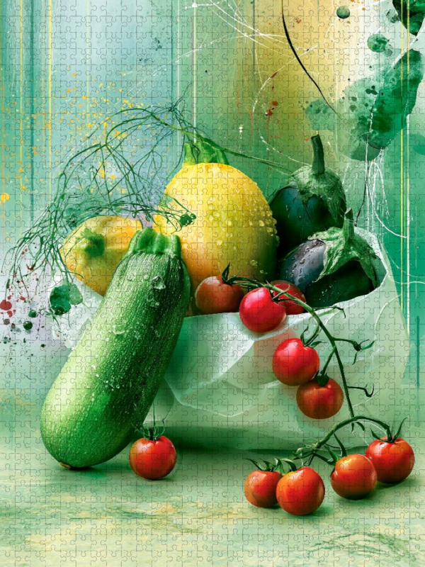 Zucchini, Aubergine und Tomate, wer denkt hier nicht an die mediterane Küche