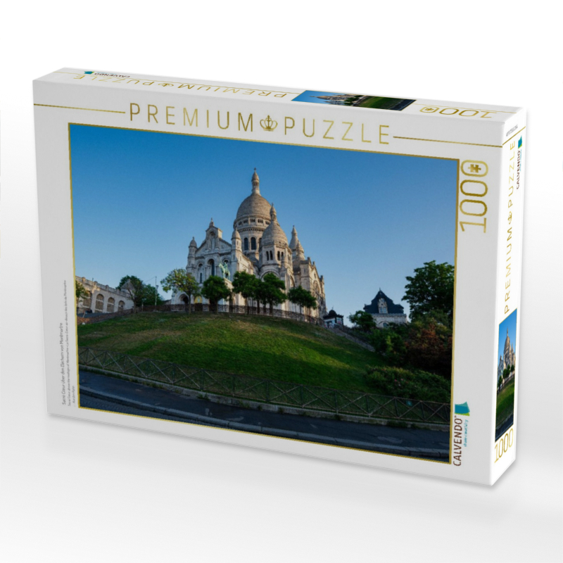 Sacré Cœur über den Dächern von Montmartre