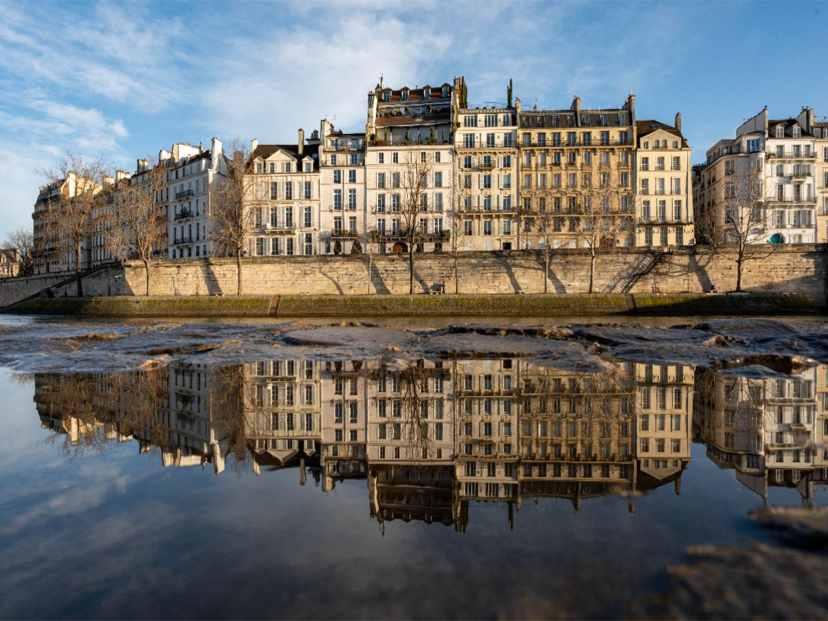 Spiegelungen an der Seine