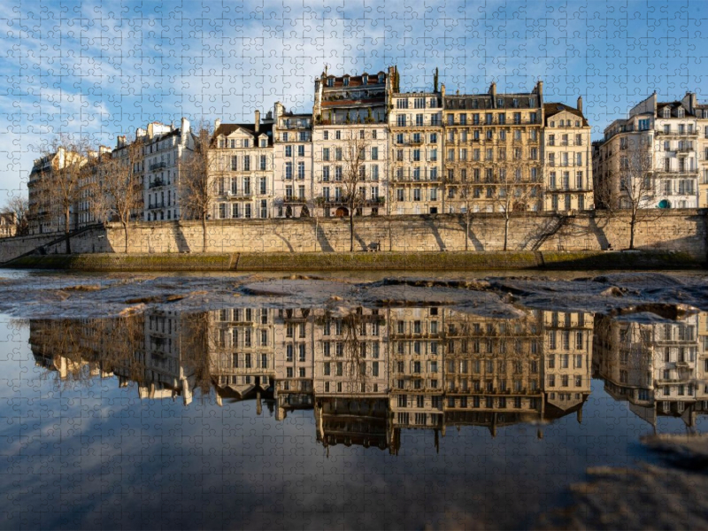 Spiegelungen an der Seine