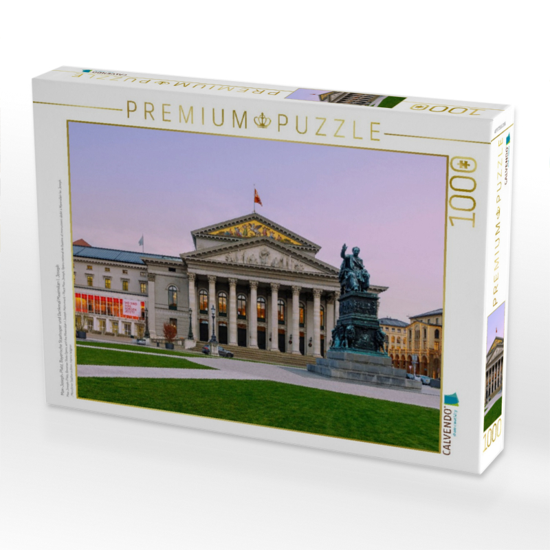 Max-Joseph-Platz, Bayerische Staatsoper und Denkmal Maximilian I. Joseph