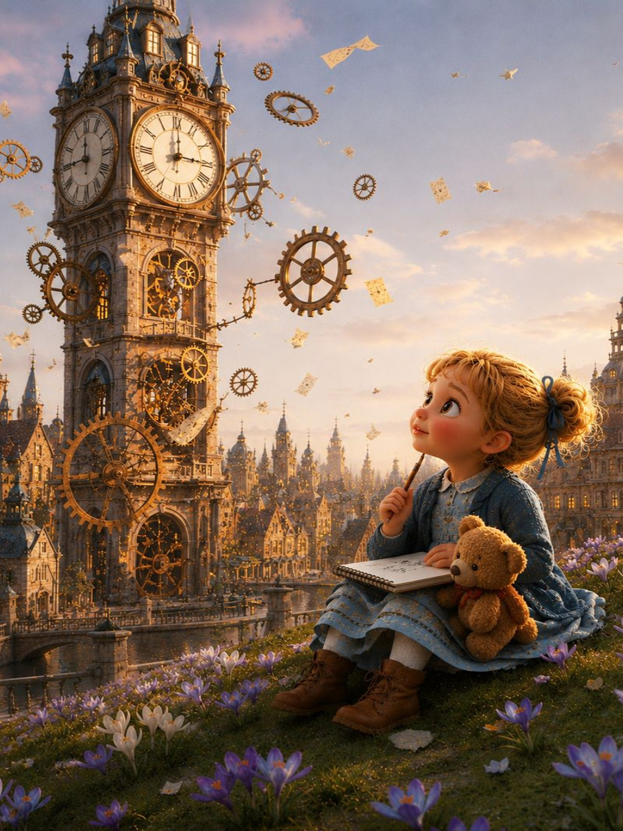 Die Uhr der Wunderstadt