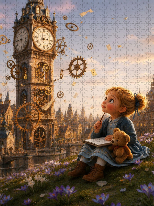Die Uhr der Wunderstadt