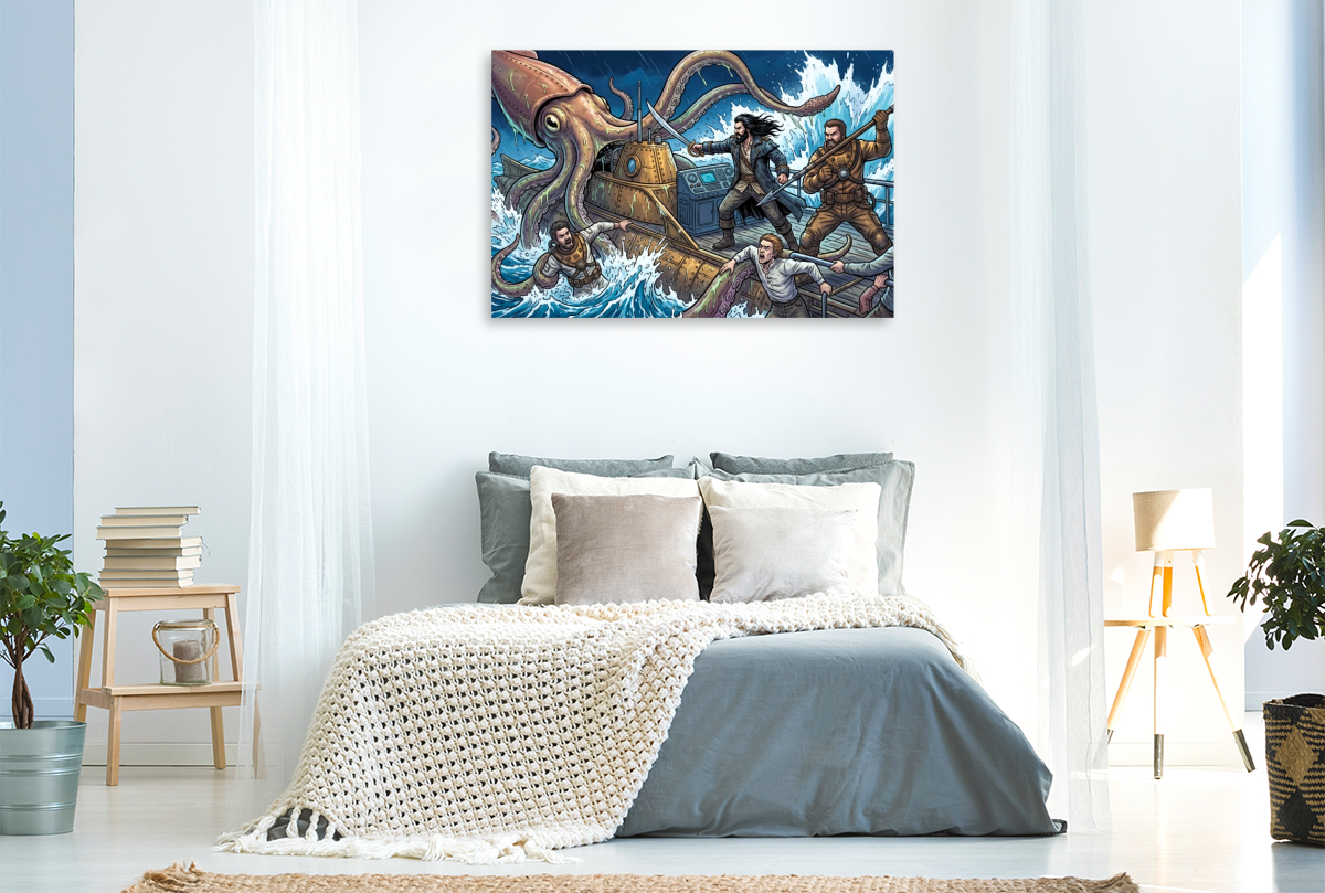 Die Schlacht mit dem Riesenkalmar