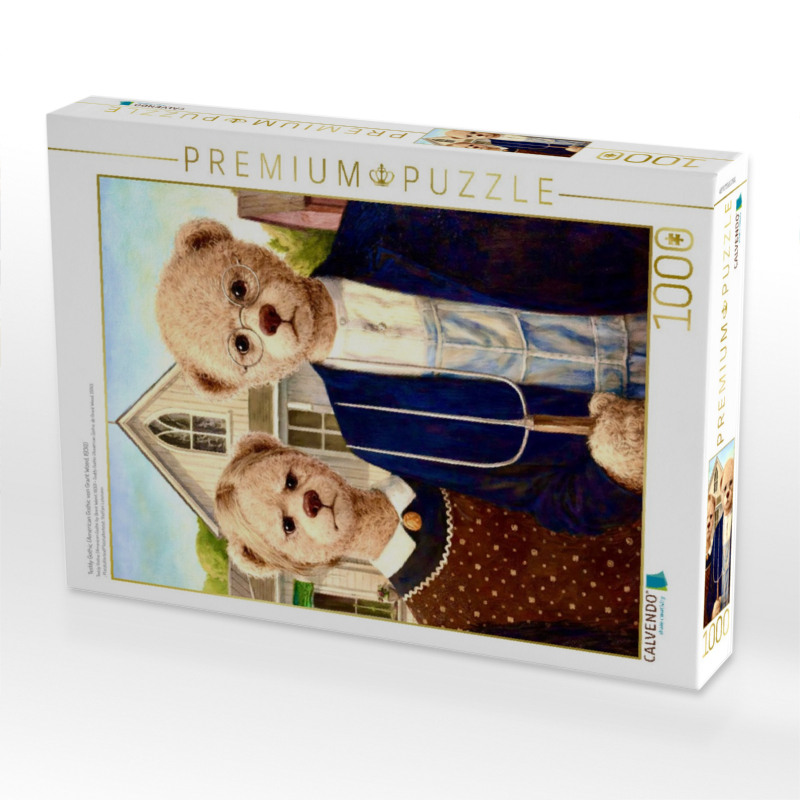Teddy Gothic (American Gothic von Grant Wood, 1930)