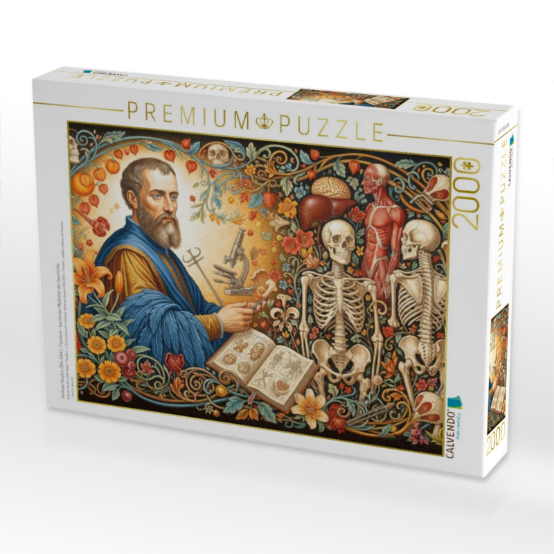 Andreas Vesalius (1514–1564) – Flandern - berühmter Mediziner der Geschichte