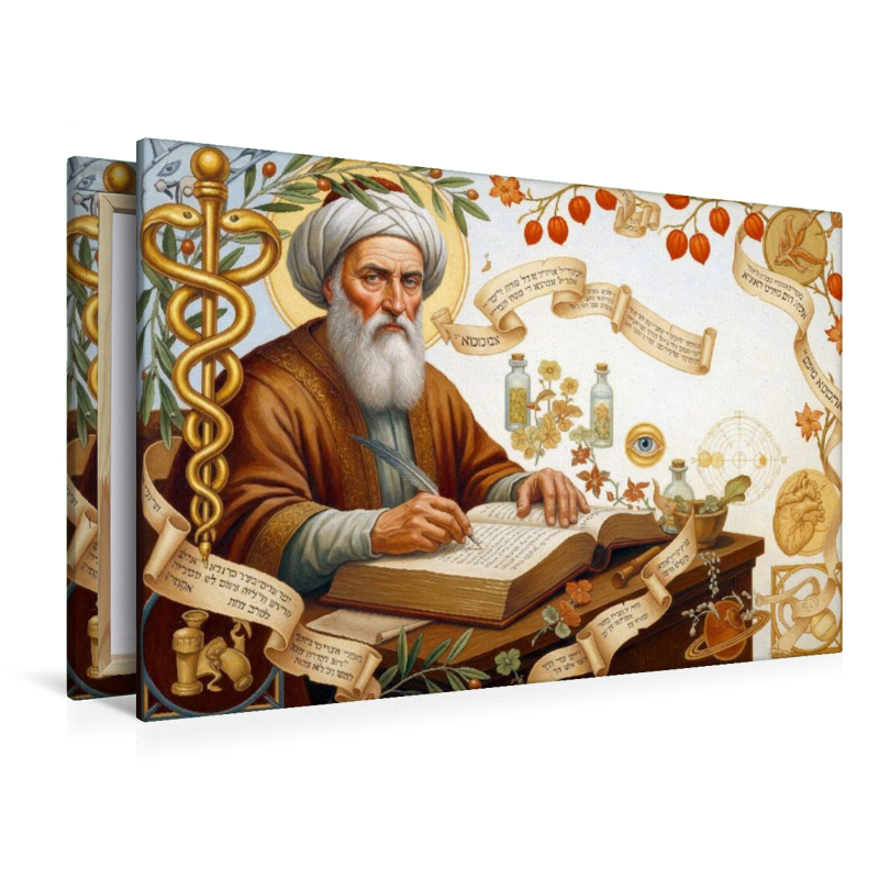 Moses Maimonides (1138–1204) – Al-Andalus / Ägypten - berühmter Mediziner der Geschichte