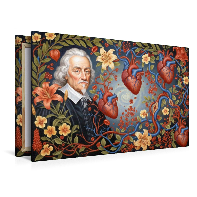 William Harvey (1578–1657) – England - berühmter Mediziner der Geschichte