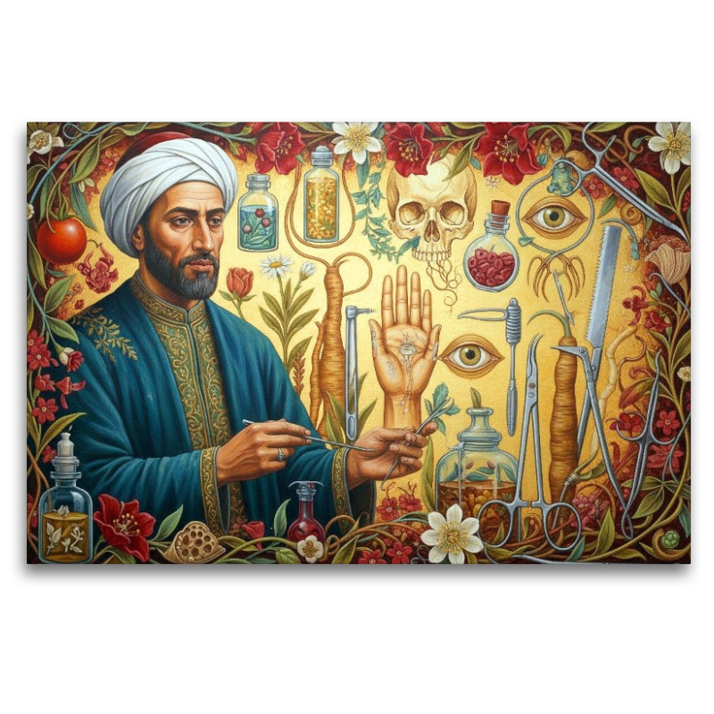 Abu al-Qasim al-Zahrawi (936–1013) – Al-Andalus - berühmter Mediziner der Geschichte