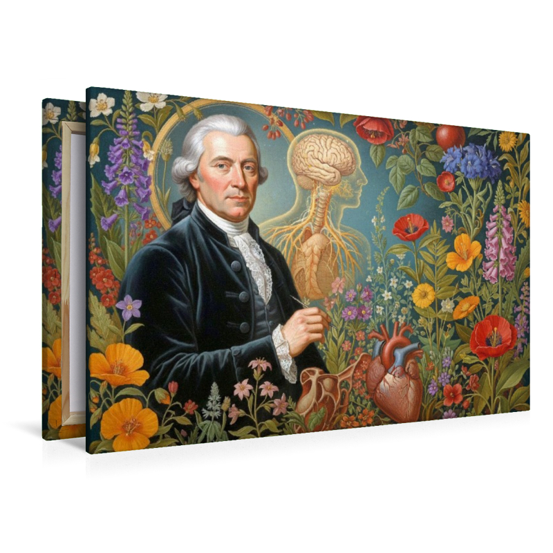 Albrecht von Haller (1708–1777) – erforschte Nerven- und Muskelphysiologie. Berühmter Mediziner der Geschichte