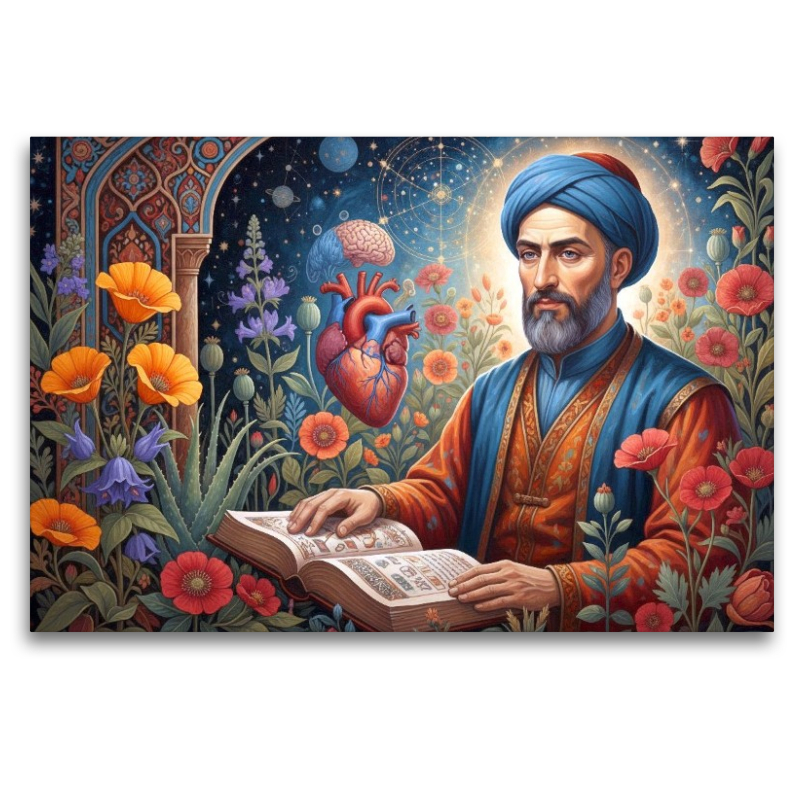Avicenna (980–1037) – Persien - berühmter Mediziner der Geschichte