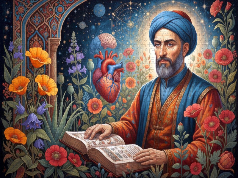 Avicenna (980–1037) – Persien - berühmter Mediziner der Geschichte