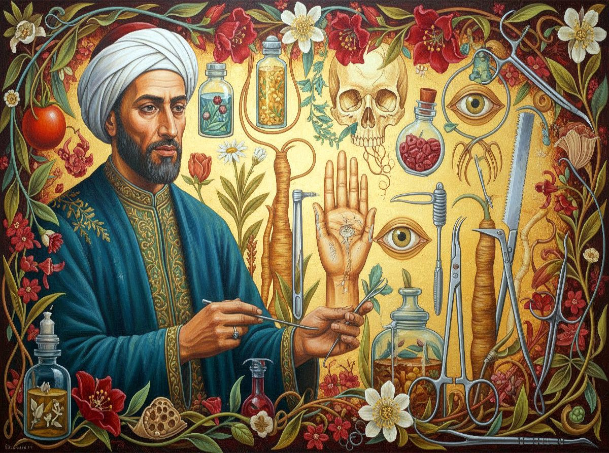Abu al-Qasim al-Zahrawi (936–1013) – Al-Andalus - berühmter Mediziner der Geschichte